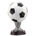 Soccer Ball Sculpture - 12" Tall